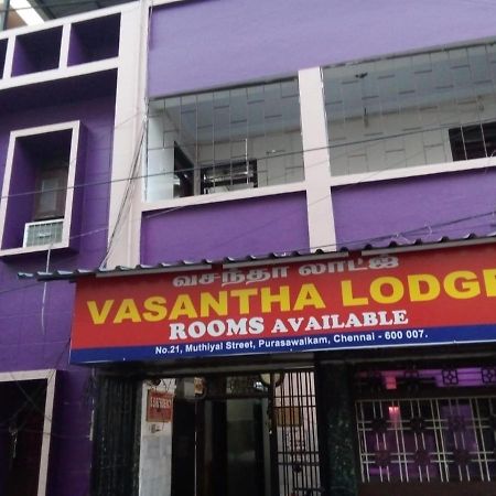 Vasantha Lodge Purasawalkam צ'נאי מראה חיצוני תמונה