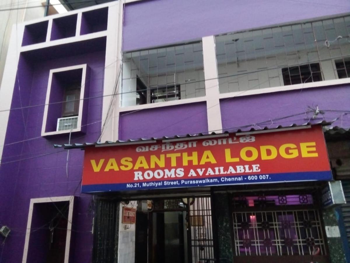 Vasantha Lodge Purasawalkam צ'נאי מראה חיצוני תמונה