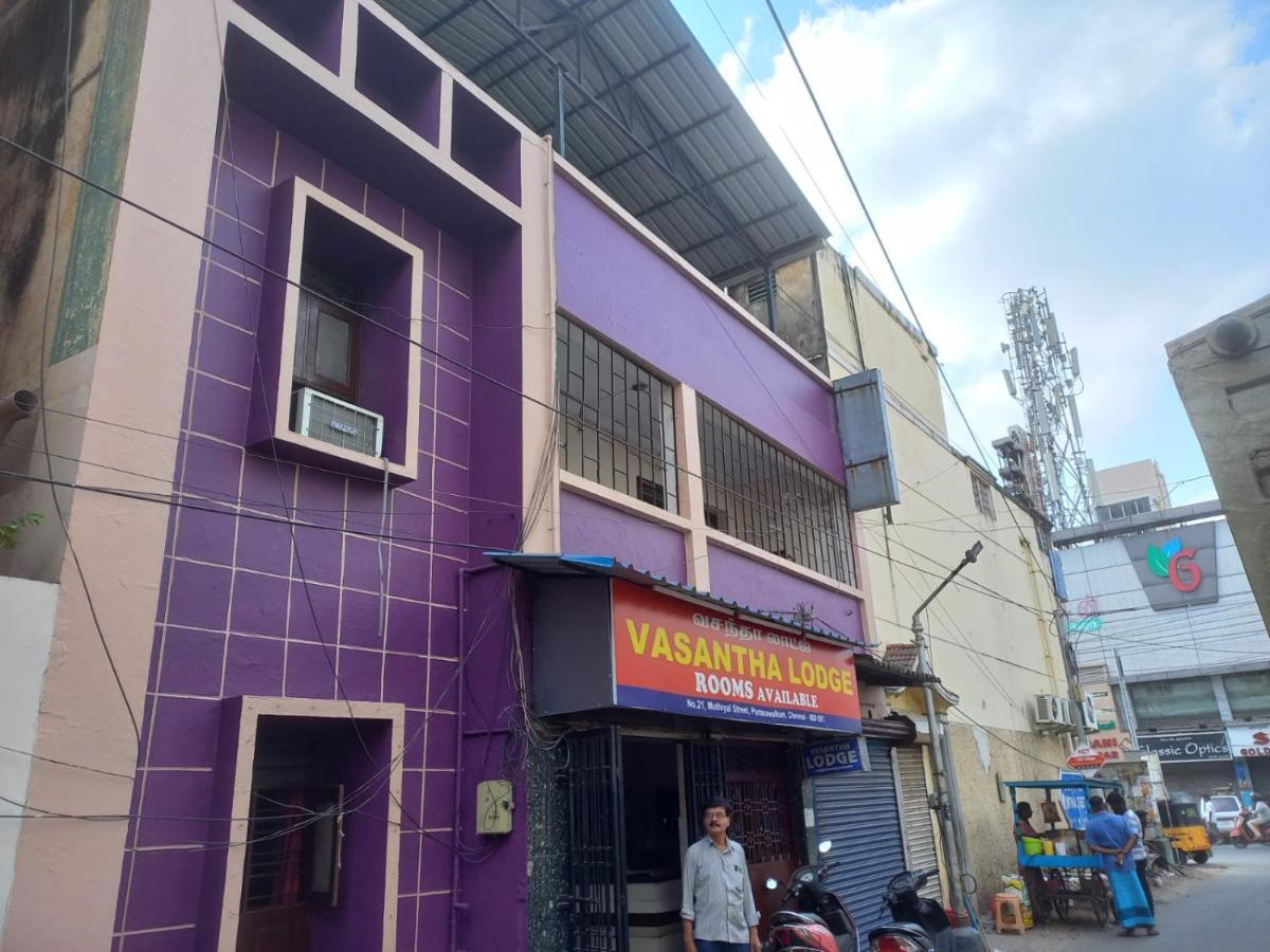 Vasantha Lodge Purasawalkam צ'נאי מראה חיצוני תמונה
